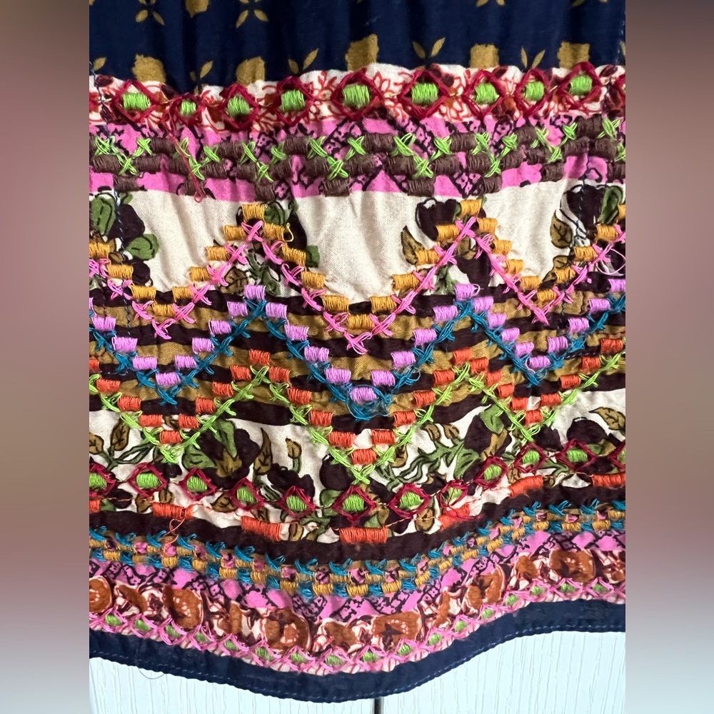 Holding Horses (Vintage Anthropologie) Peasant Blouse - 6 - Picture 4 of 5